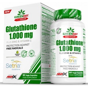 GreenDay ProVegan Setria® Glutathione 1000 - 60 веган капс Фото №1